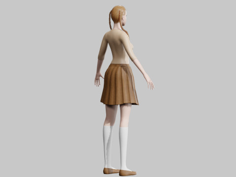 Basic sweet Woman V32124 Modelo 3D