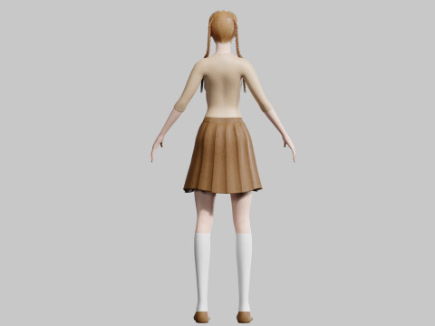 Basic sweet Woman V32124 Modelo 3D