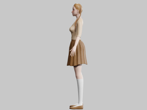 Basic sweet Woman V32124 Modelo 3D