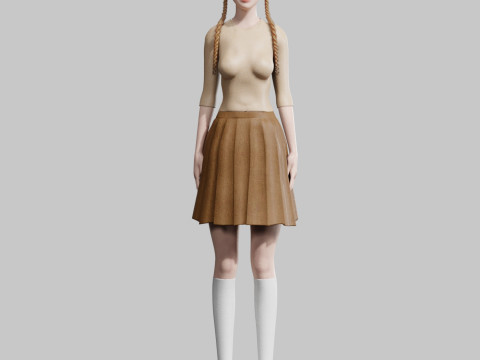 Basic sweet Woman V32124 Modelo 3D