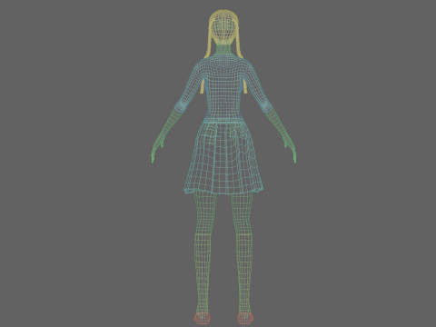 Basic sweet Woman V32124 Modelo 3D