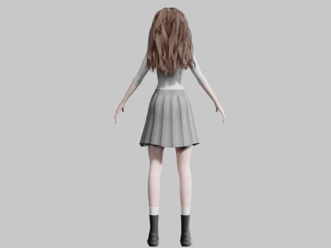 Beautiful Pretty Woman V36356 3D Model