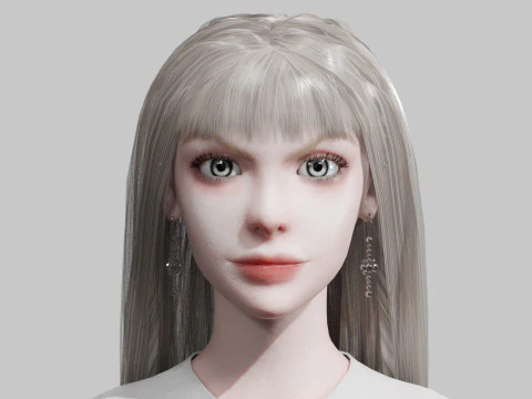 Classic Basic Woman V34758 3D Model