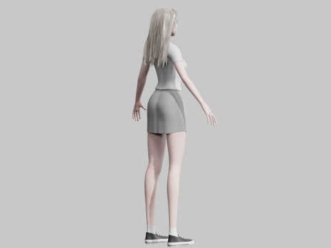 Classic Basic Woman V34758 3Dモデル