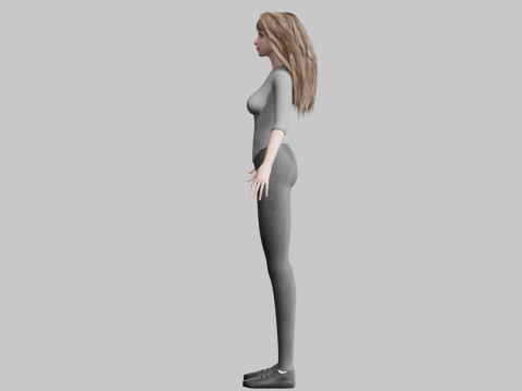 Classic Pretty Woman V35725 Modèle 3D