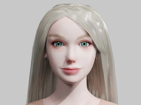 Cool Pretty Woman V30719 3D Model