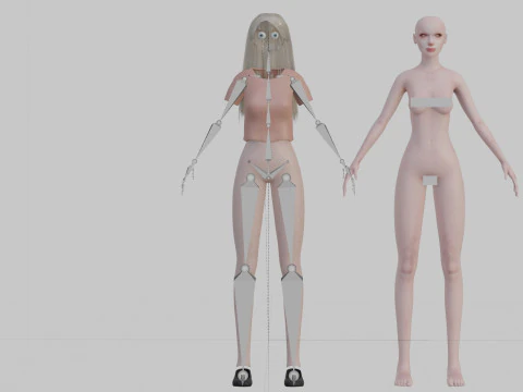 Cool Pretty Woman V30719 3D Model