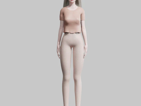 Cool Pretty Woman V30719 3D Model