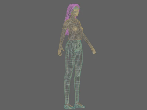Cool Pretty Woman V30719 3D Model
