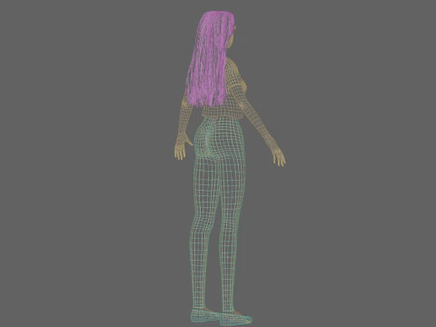 Cool Pretty Woman V30719 3D Model