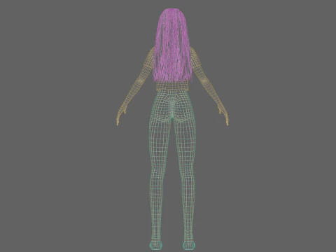 Cool Pretty Woman V30719 3D Model