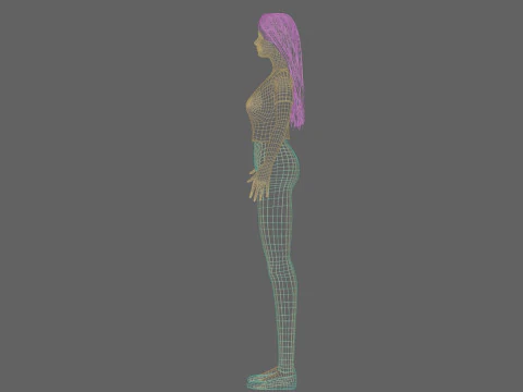 Cool Pretty Woman V30719 3D Model