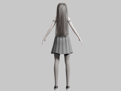 Cute classic Woman V31129 3Dモデル