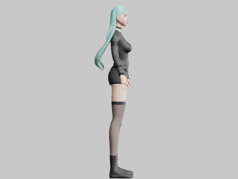 Pretty Standard Woman V30546 Model 3D