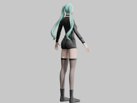 Pretty Standard Woman V30546 Model 3D