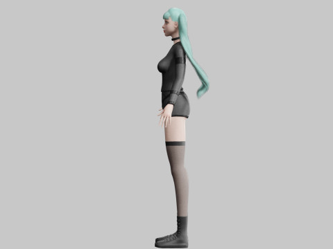 Pretty Standard Woman V30546 Model 3D