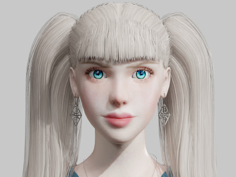 Standard Basic Woman V30946 Modèle 3D
