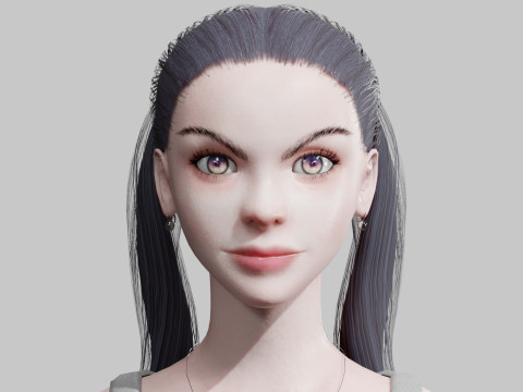 Standard Pretty woman V24091 Modello 3D