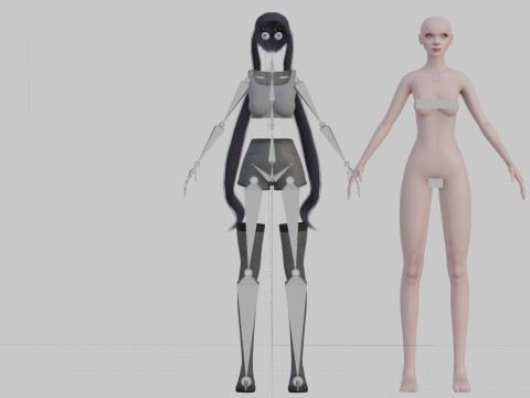 Standard Pretty woman V24091 Modello 3D