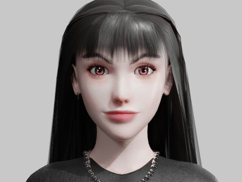 Basic classic woman V33083 3Dモデル
