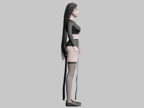 Basic classic woman V33083 3Dモデル