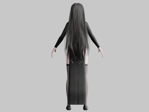 Basic classic woman V33083 3Dモデル