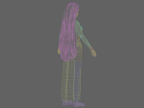 Basic classic woman V33083 3Dモデル