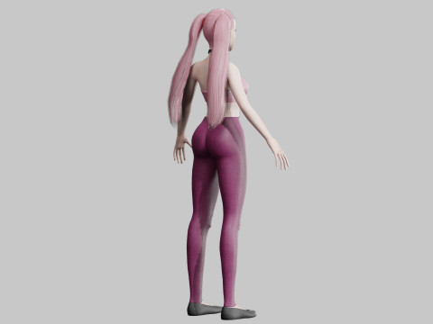 Basic cool woman V20927 Modello 3D