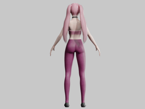 Basic cool woman V20927 Modello 3D
