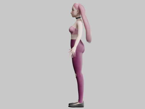 Basic cool woman V20927 Modello 3D
