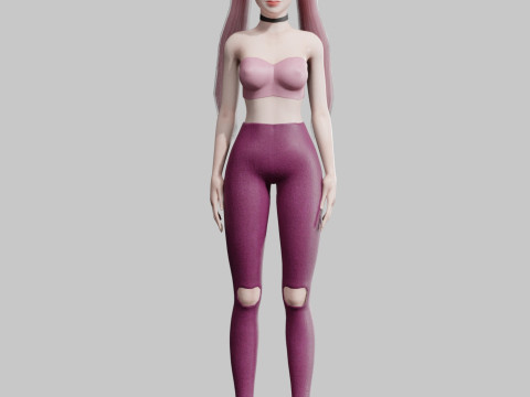 Basic cool woman V20927 Modello 3D