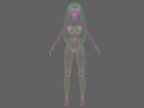 Basic cool woman V20927 Modello 3D