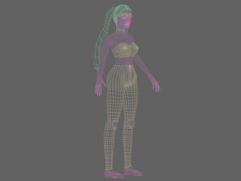 Basic cool woman V20927 Modello 3D