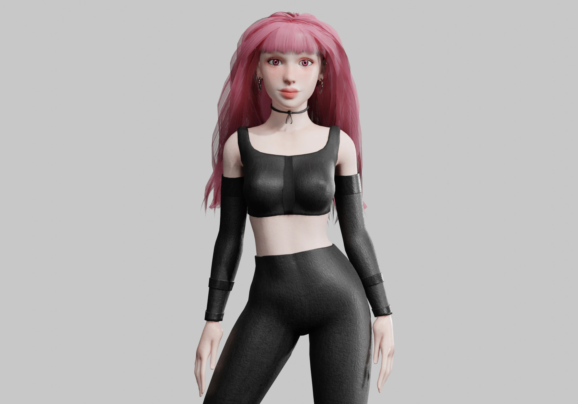Basic Standard woman V36283 3D Model .c4d .max .obj .3ds .fbx .stl .blend 