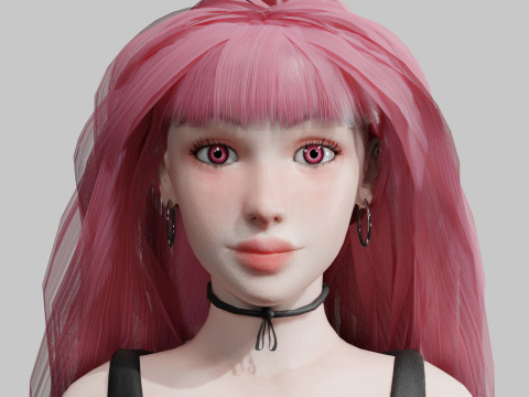 Basic Standard woman V36283 Modello 3D