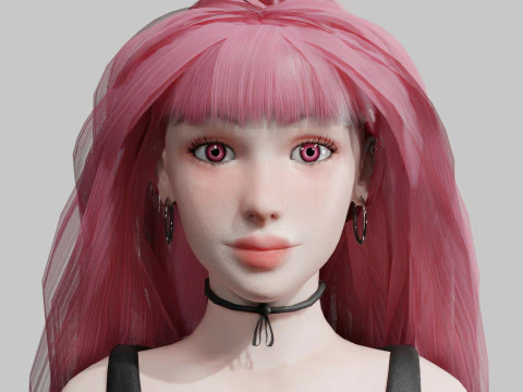 Basic Standard woman V36283 3D Model