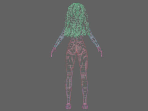 Basic Standard woman V36283 Modello 3D