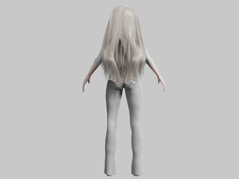 Beautiful Pretty Woman V30716 3D Model