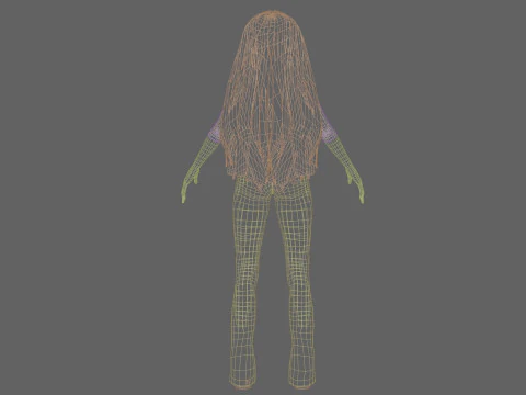 Beautiful Pretty Woman V30716 3D Model