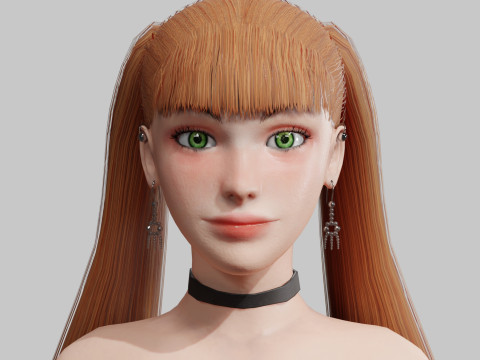 Classic Pretty Woman V25023 Modello 3D