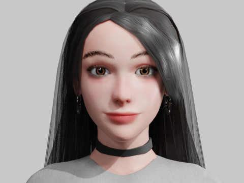 Standard Basic Woman V34587 Modelo 3D