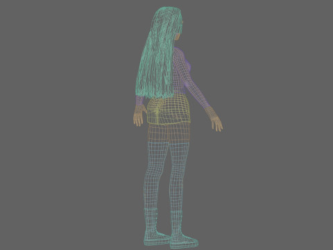 Standard Basic Woman V34587 Modelo 3D