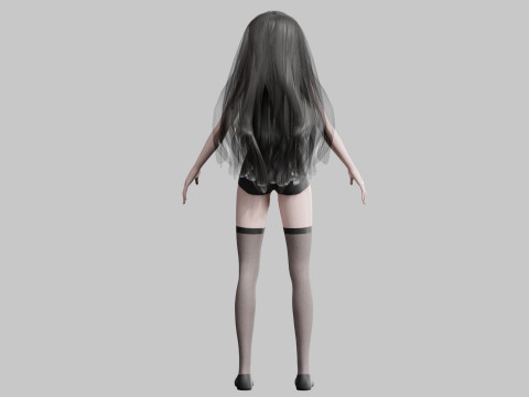Young Pretty Woman V28667 Modelo 3D