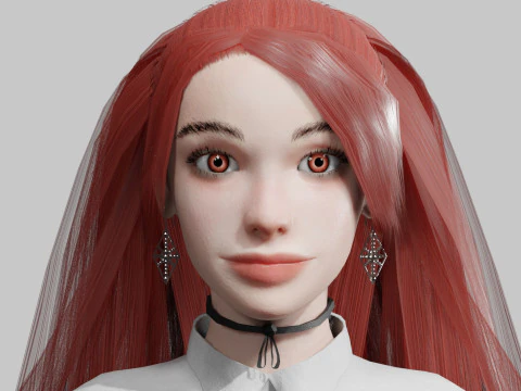 Basic Pretty Woman V36124 3D Model