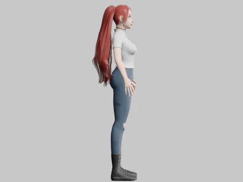 Basic Pretty Woman V36124 3D Model