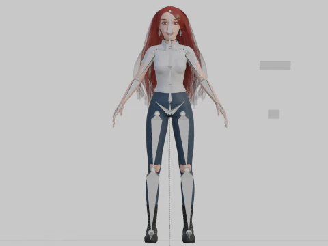 Basic Pretty Woman V36124 3D Model