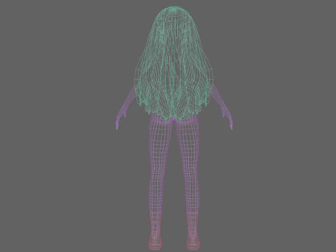 Basic Pretty Woman V36124 3D Model