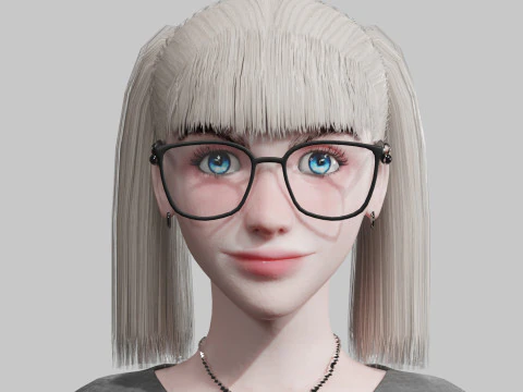 Classic Basic Woman V25835 3D Model