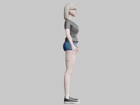 Classic Basic Woman V25835 Modello 3D
