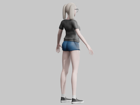 Classic Basic Woman V25835 Modello 3D
